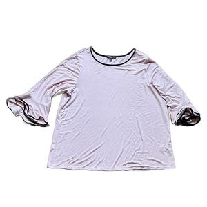 Pink Top w/ Black Trim - 2X